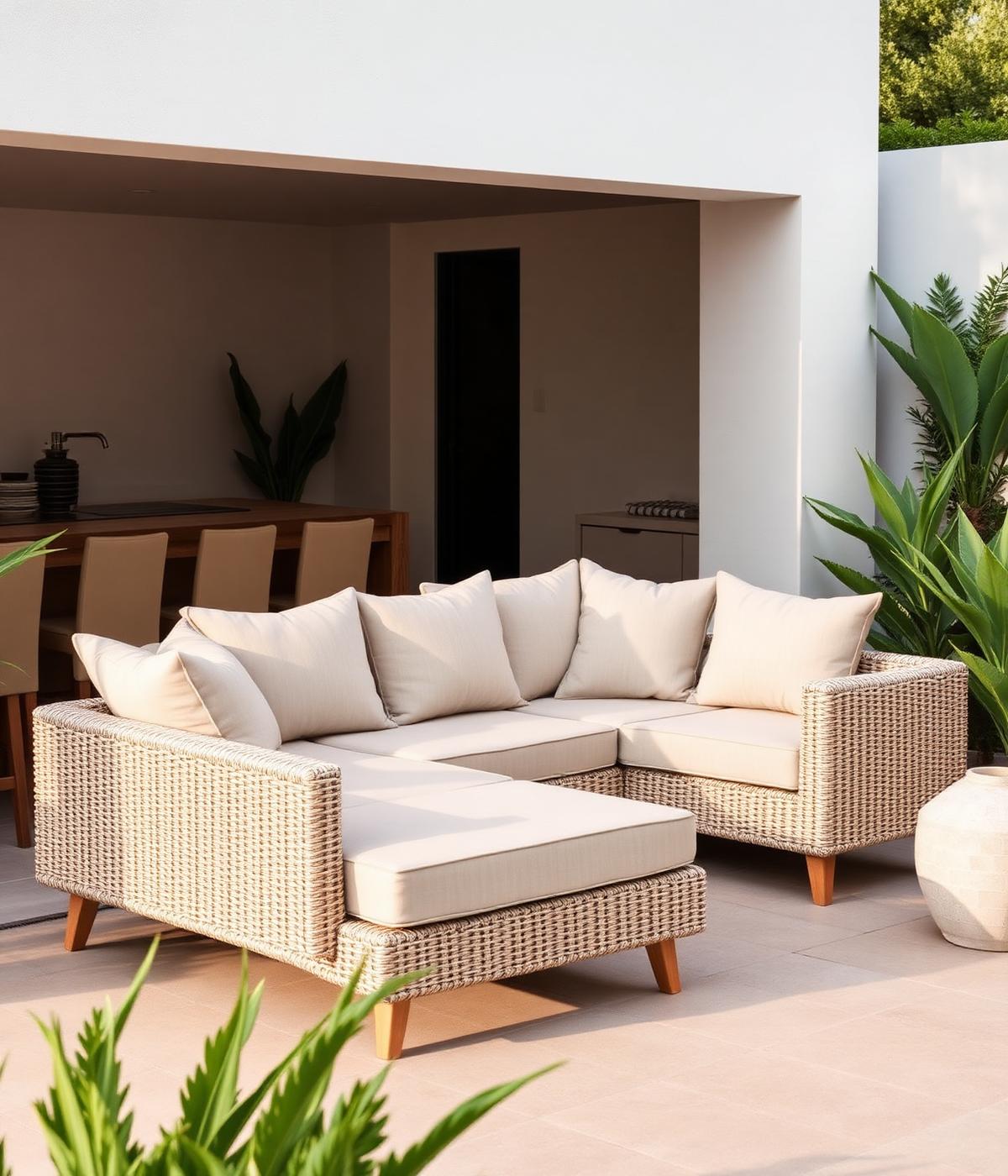 Sofá Modular em Corda